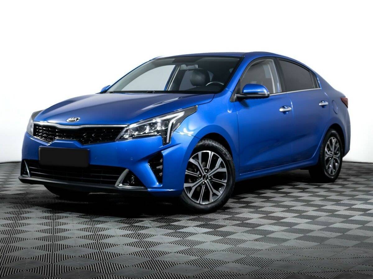 Kia Rio 2021 года с пробегом. Посмотреть фото