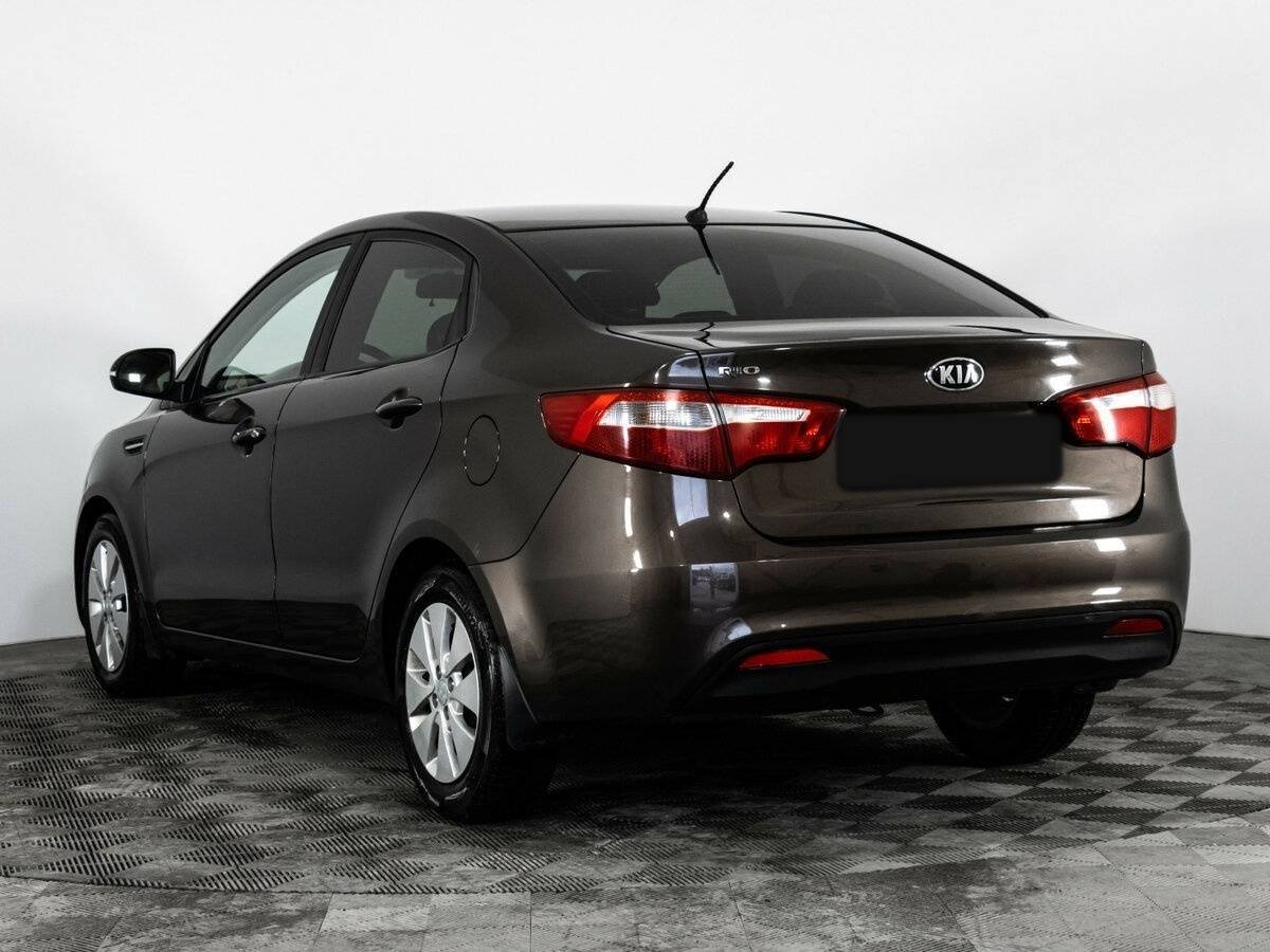 Kia Rio 2014 года с пробегом. Фото: #6