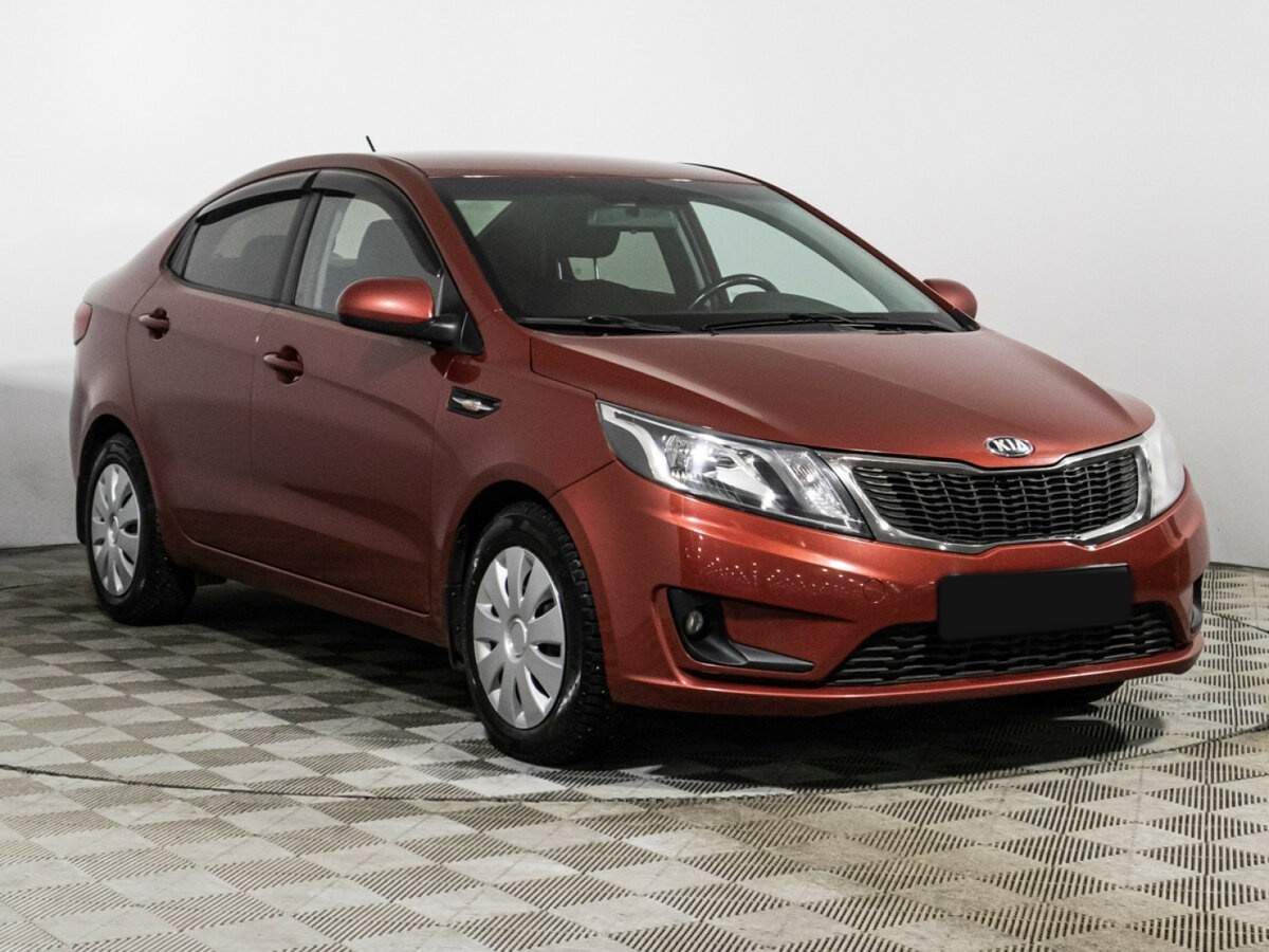Kia Rio 2014 года с пробегом. Фото: #2