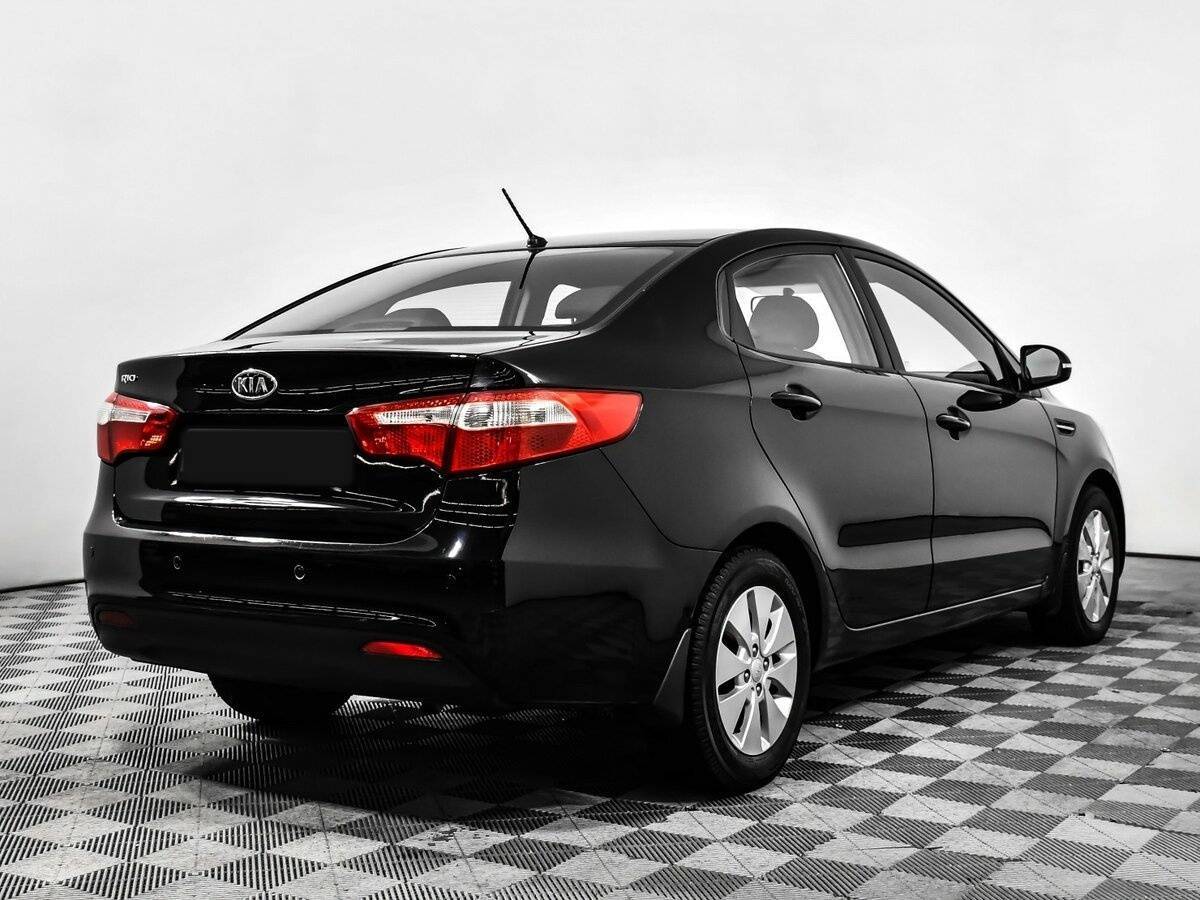 Kia Rio 2012 года с пробегом. Фото: #4