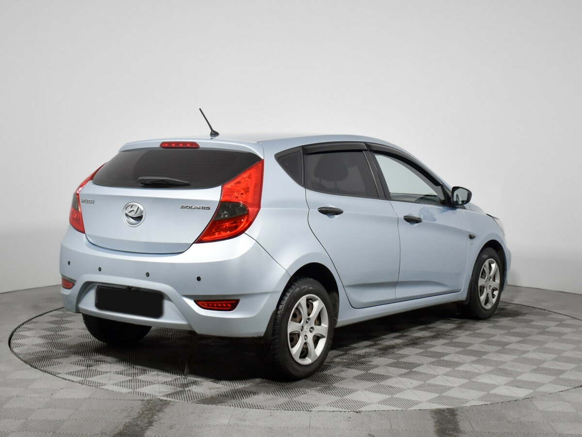 Hyundai Solaris 2014 года с пробегом. Фото: #4