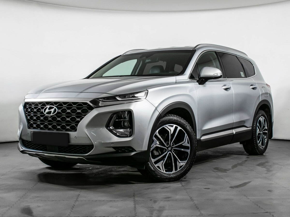 Hyundai Santa Fe 2018 года с пробегом. Посмотреть фото