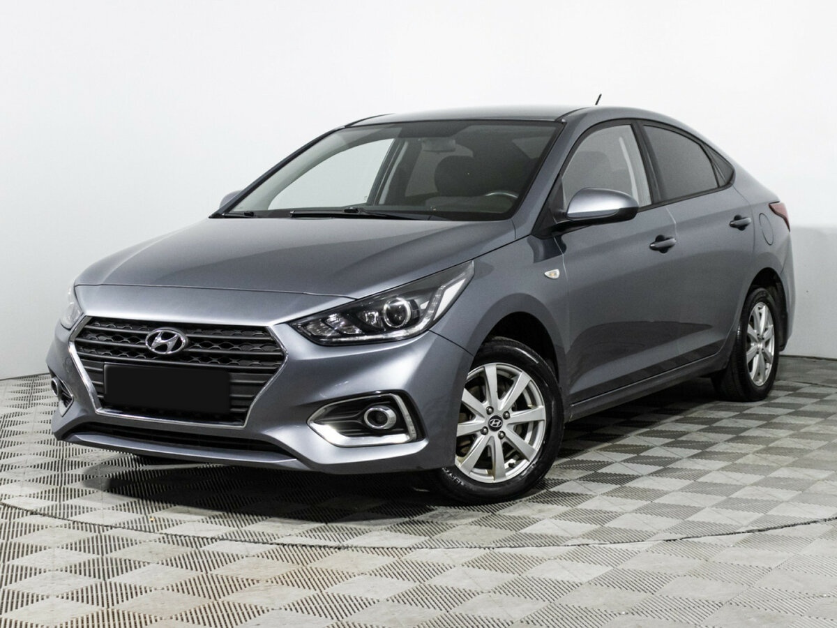 Hyundai Solaris 2018 года с пробегом. Посмотреть фото