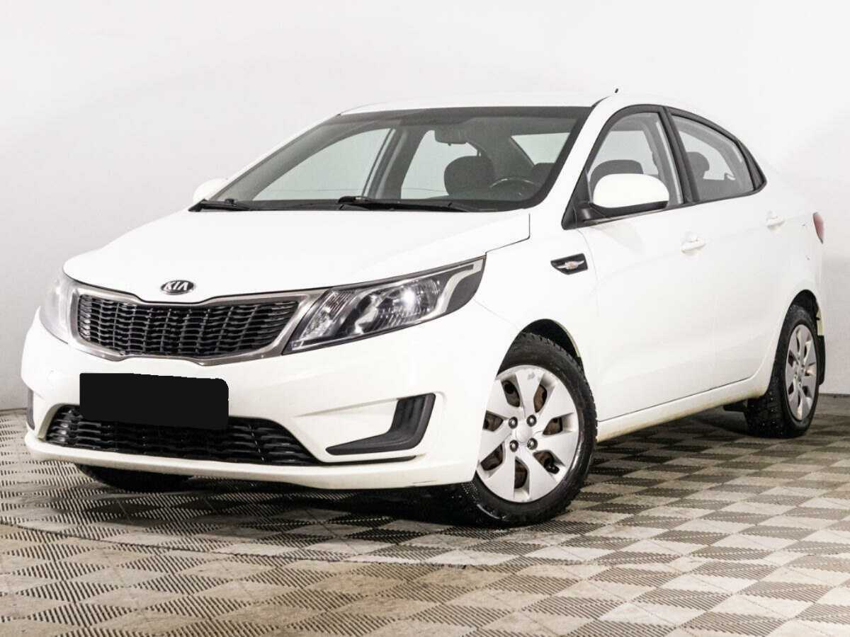 Kia Rio 2014 года с пробегом. Посмотреть фото
