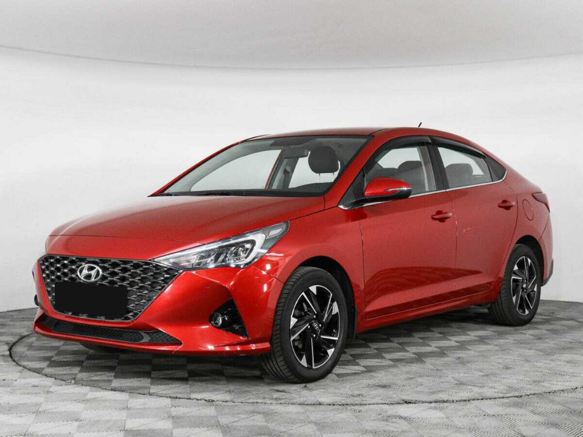 Hyundai Solaris 2022 года с пробегом. Посмотреть фото
