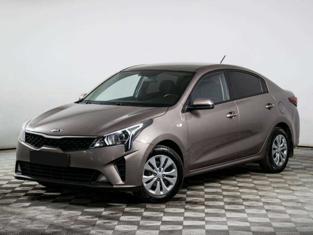 Kia Rio 2021 года с пробегом. Посмотреть фото