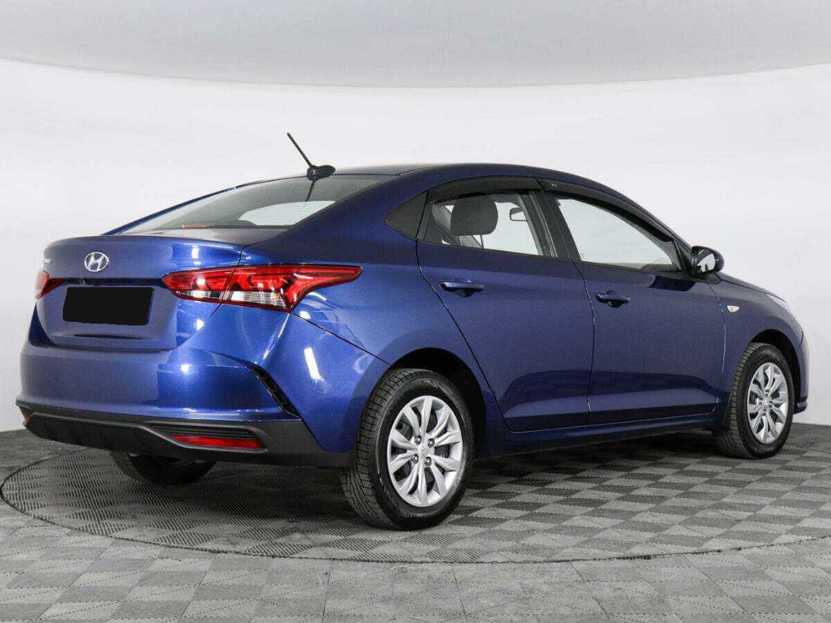 Hyundai Solaris 2021 года с пробегом. Фото: #4