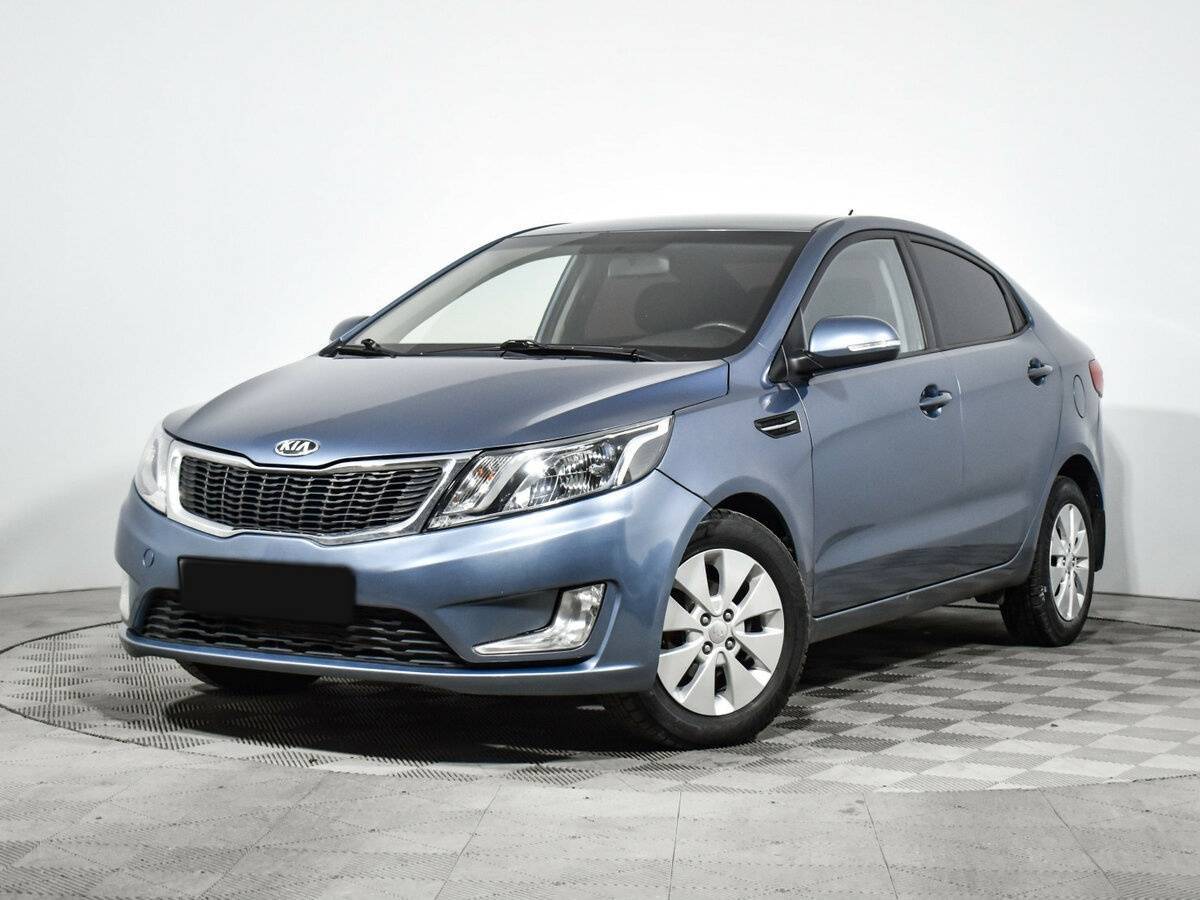 Kia Rio 2013 года с пробегом. Посмотреть фото