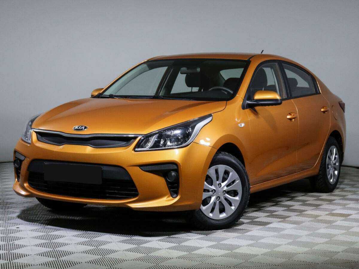 Kia Rio 2017 года с пробегом. Посмотреть фото