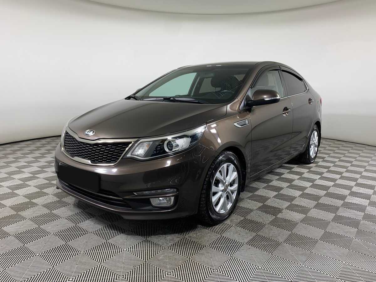 Kia Rio 2016 года с пробегом. Посмотреть фото