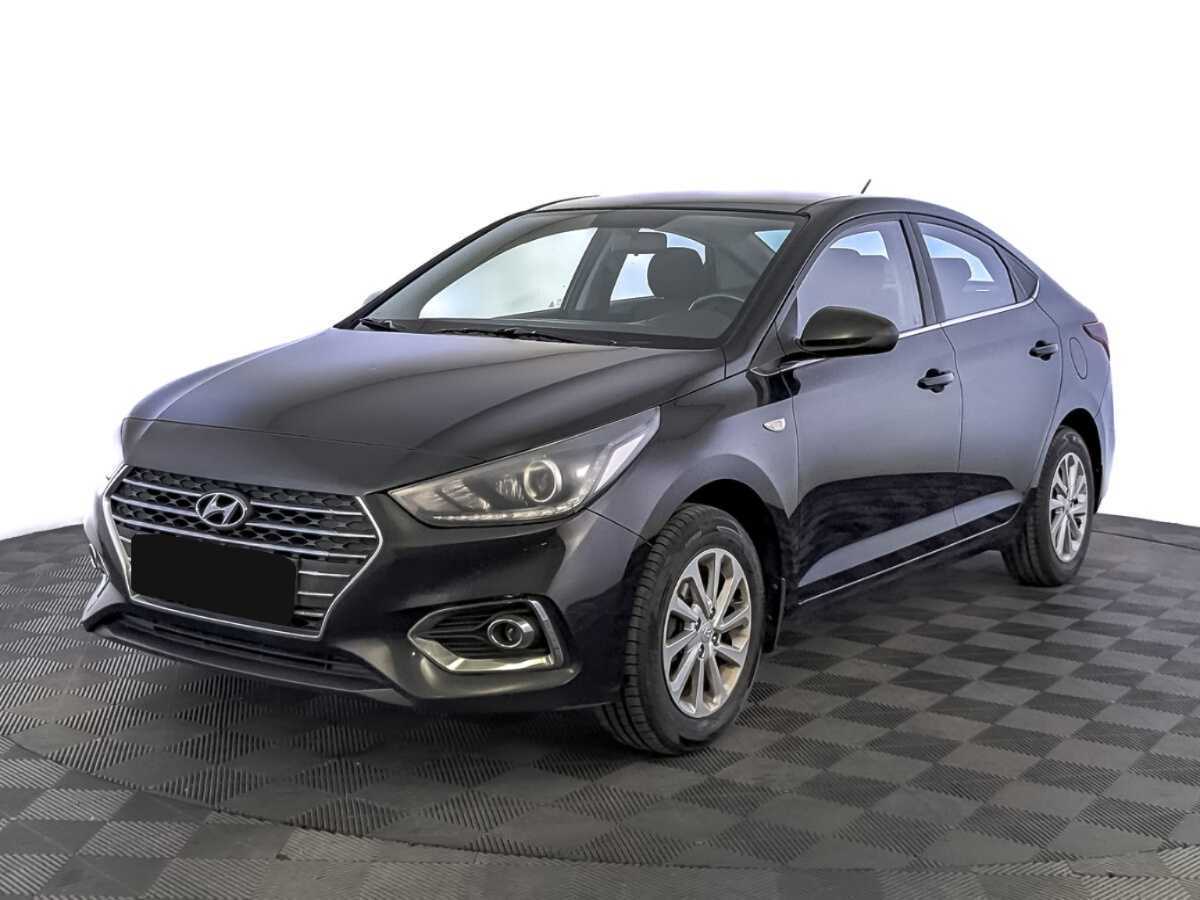 Hyundai Solaris 2018 года с пробегом. Посмотреть фото