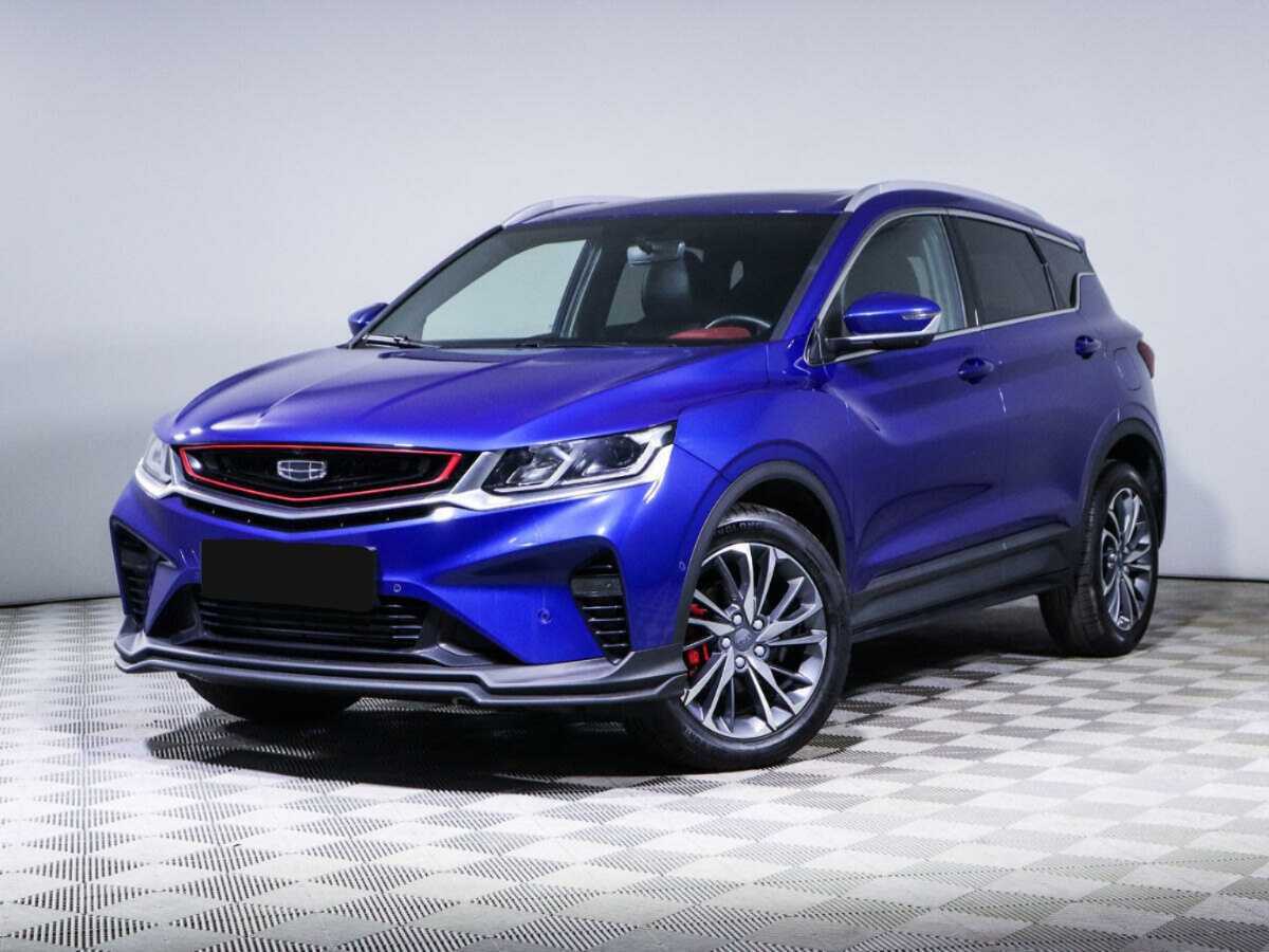 Geely Coolray 2021 года с пробегом. Посмотреть фото