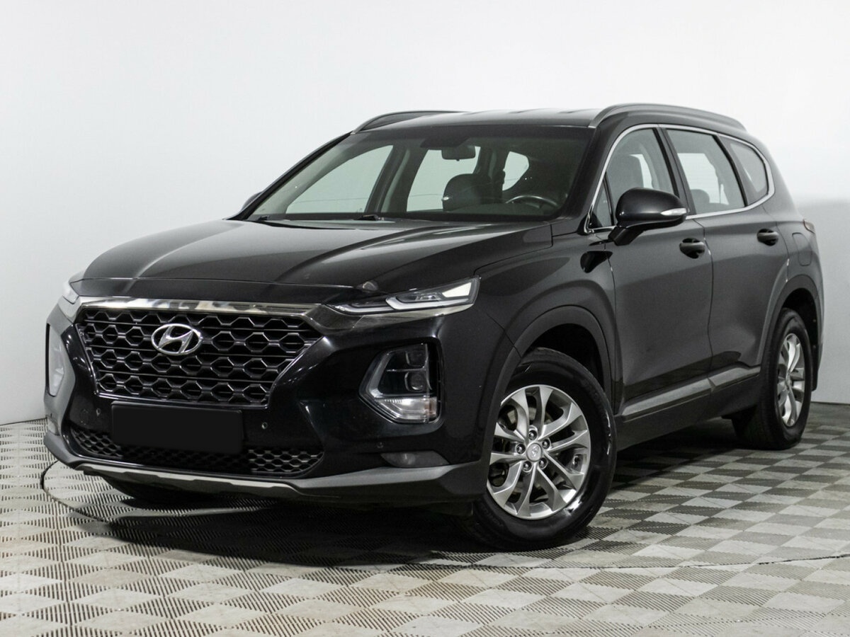 Hyundai Santa Fe 2018 года с пробегом. Посмотреть фото