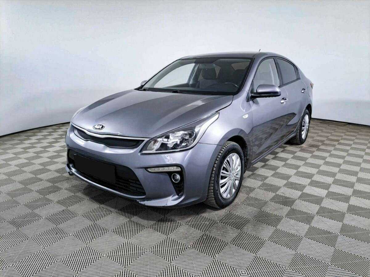 Kia Rio 2018 года с пробегом. Посмотреть фото