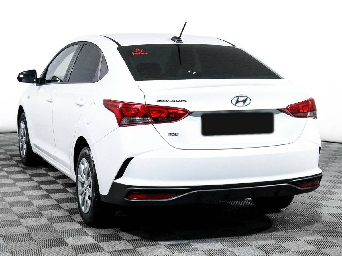 Hyundai Solaris 2021 года с пробегом. Фото: #5