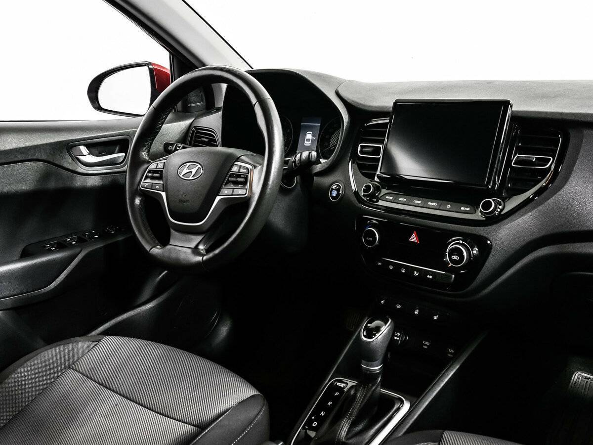 Hyundai Solaris 2021 года с пробегом. Фото: #8
