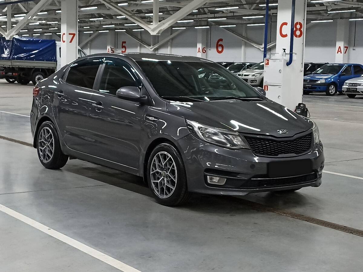Kia Rio 2016 года с пробегом. Фото: #2