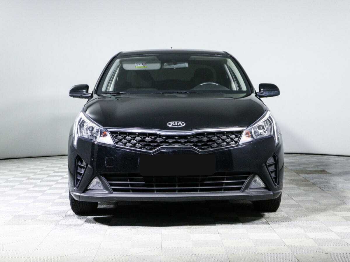 Kia Rio 2021 года с пробегом. Посмотреть фото