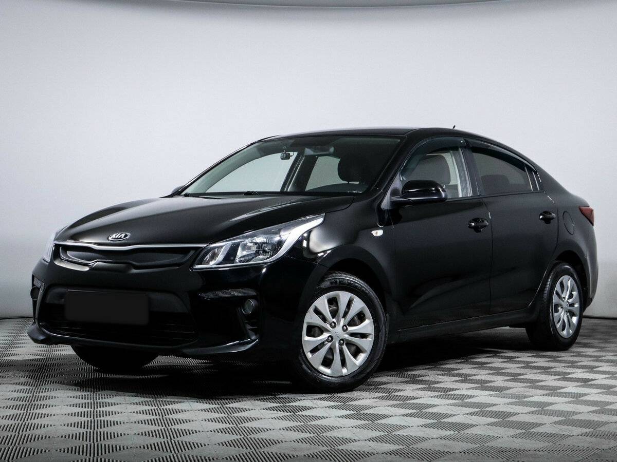 Kia Rio 2017 года с пробегом. Посмотреть фото