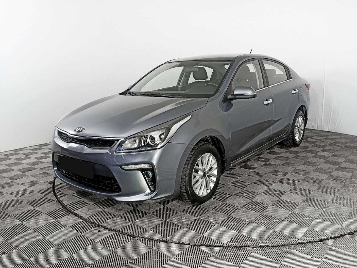 Kia Rio 2018 года с пробегом. Посмотреть фото