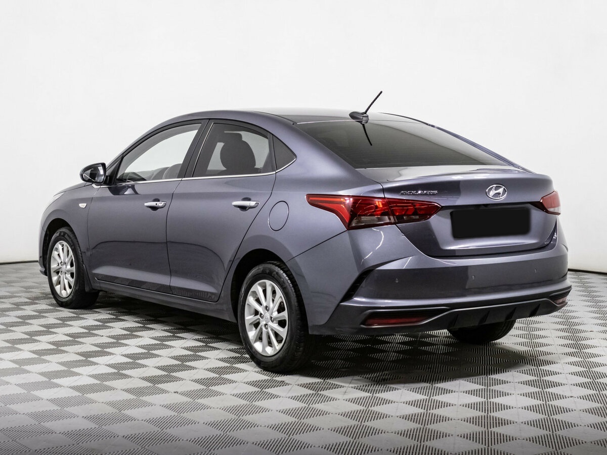 Hyundai Solaris 2021 года с пробегом. Фото: #5