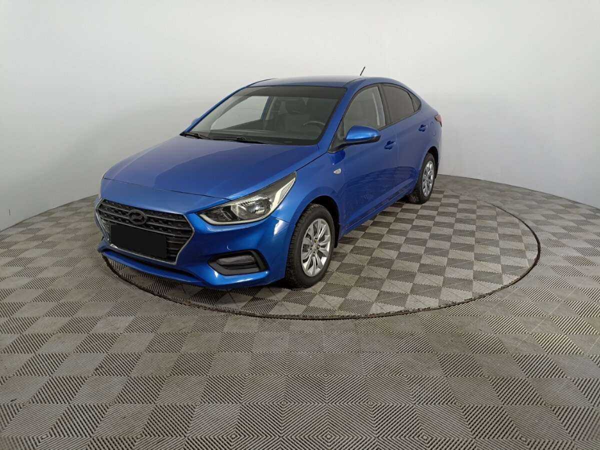 Hyundai Solaris 2018 года с пробегом. Посмотреть фото