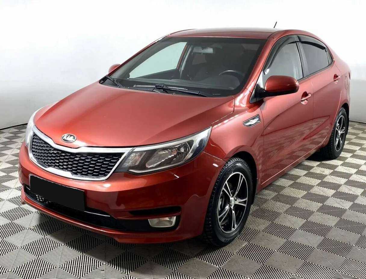 Kia Rio 2016 года с пробегом. Посмотреть фото