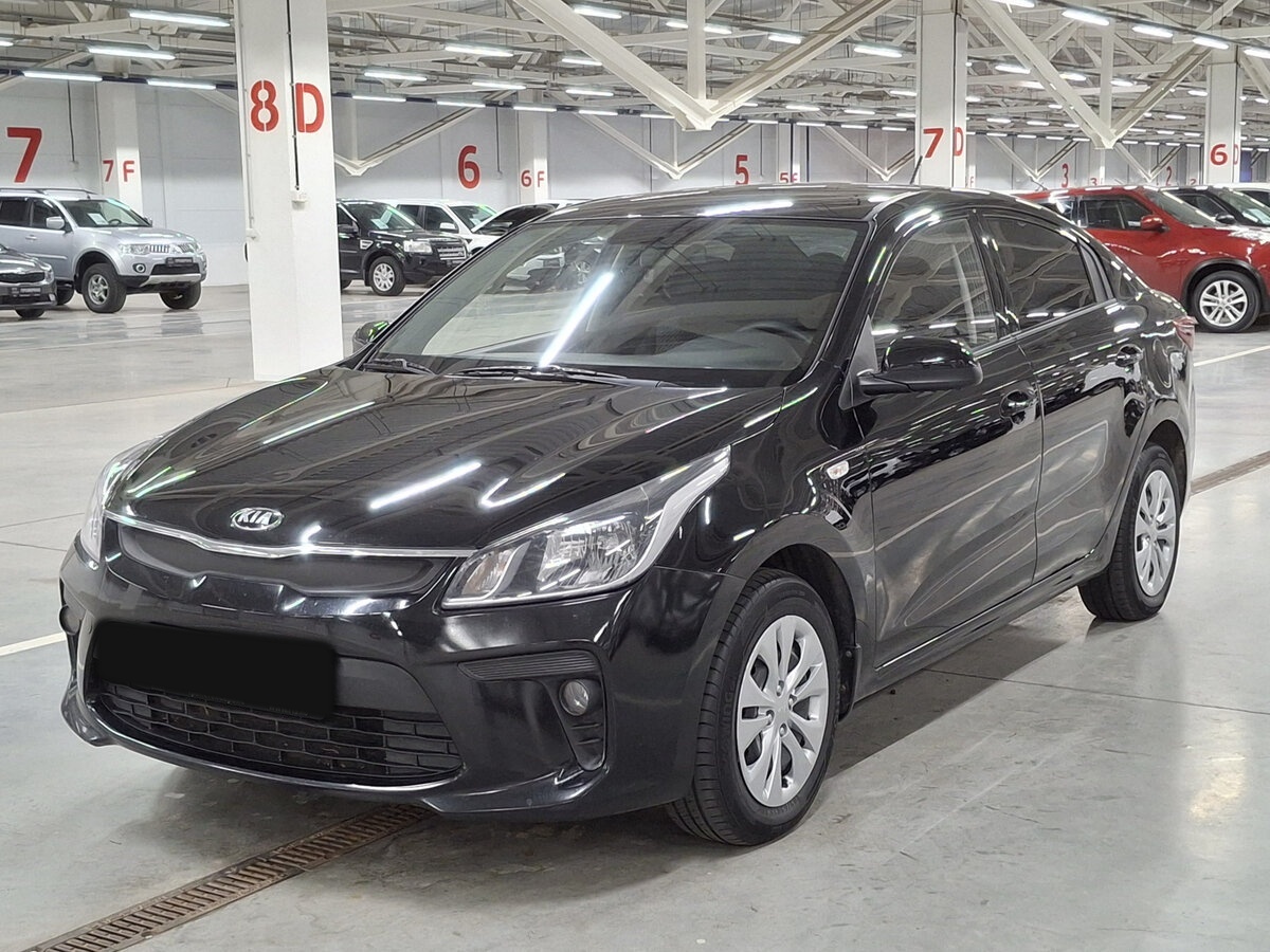 Kia Rio 2019 года с пробегом. Посмотреть фото