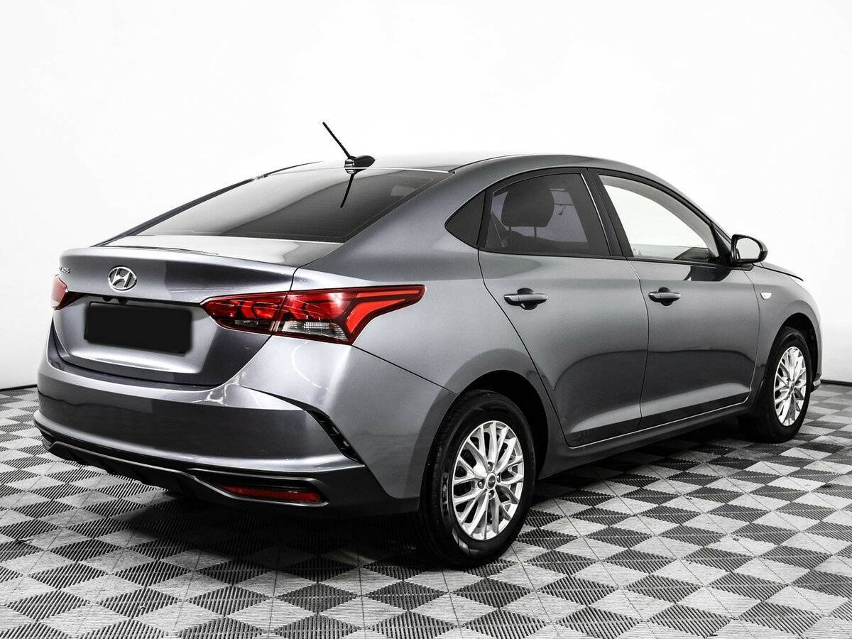 Hyundai Solaris 2021 года с пробегом. Фото: #4