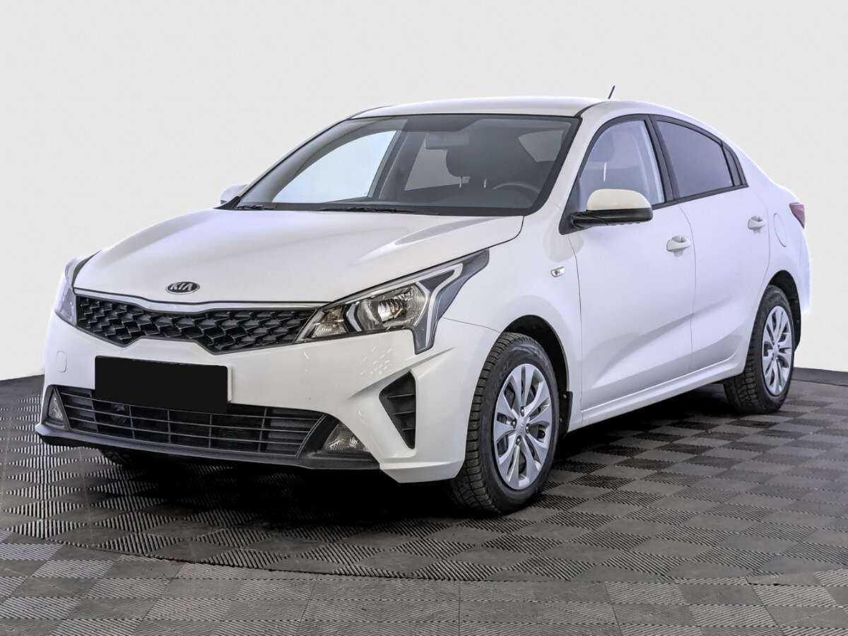 Kia Rio 2021 года с пробегом. Посмотреть фото