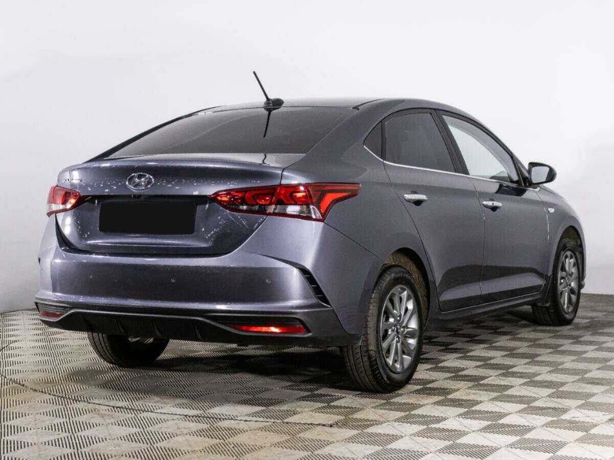 Hyundai Solaris 2021 года с пробегом. Фото: #4