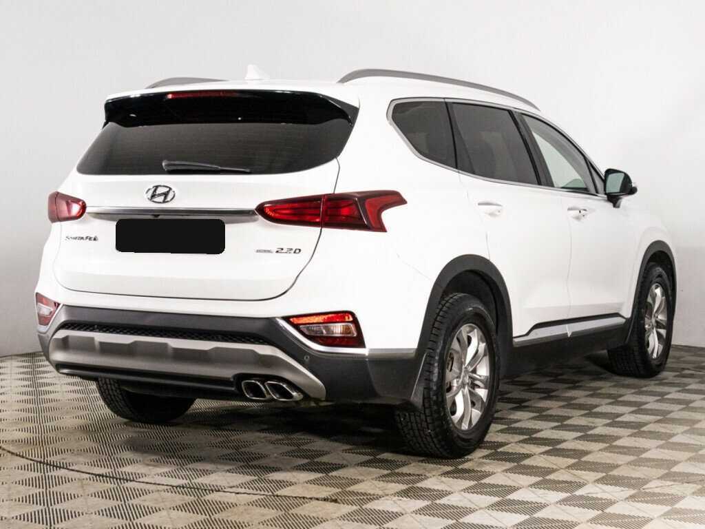 Hyundai Santa Fe 2019 года с пробегом. Фото: #4