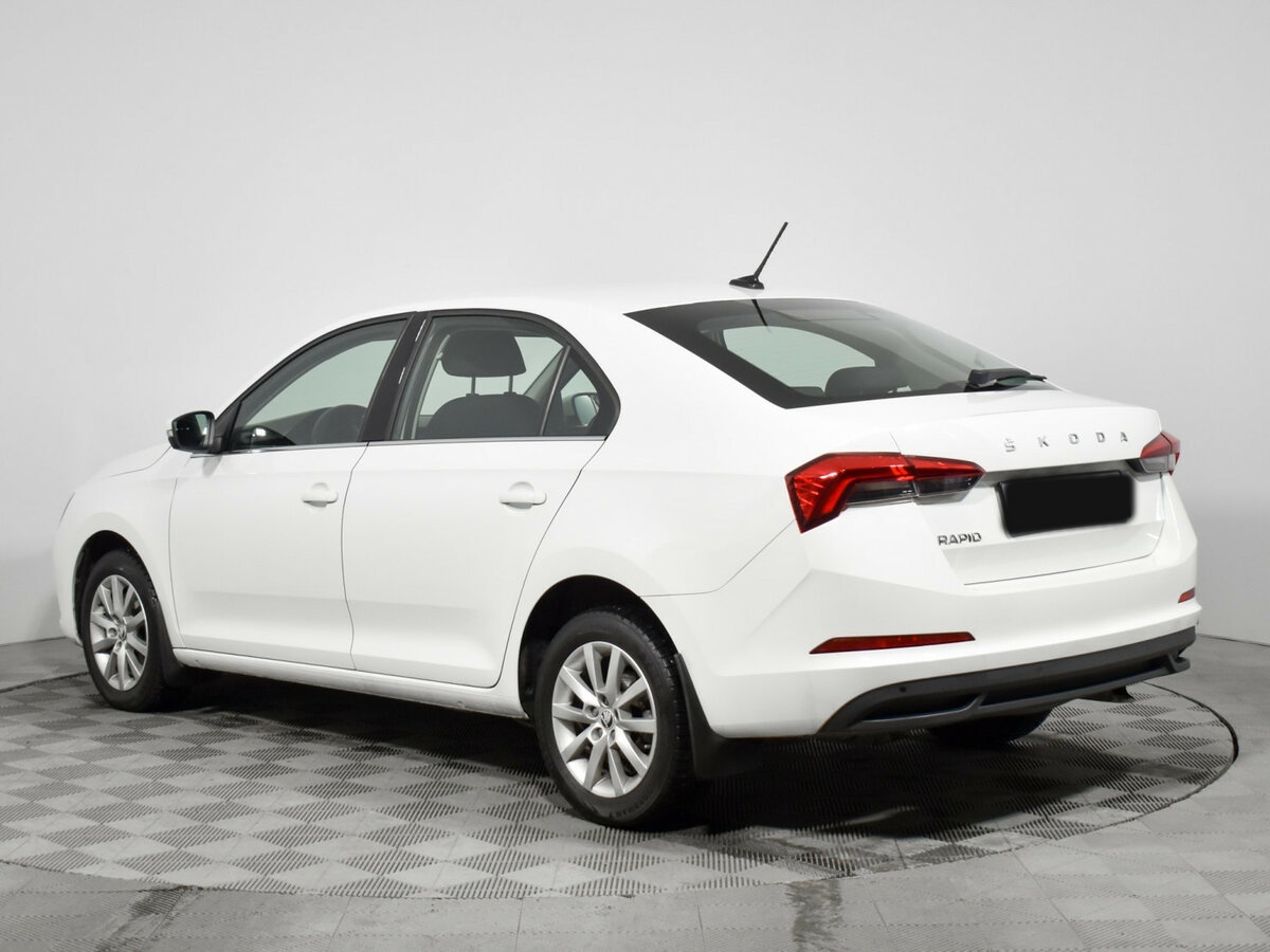 Skoda Rapid 2022 года с пробегом. Фото: #6