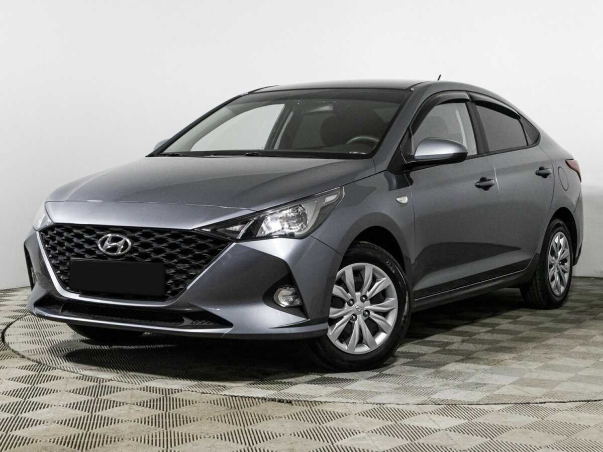 Hyundai Solaris 2020 года с пробегом. Посмотреть фото
