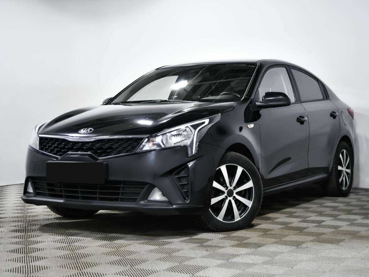 Kia Rio 2021 года с пробегом. Посмотреть фото