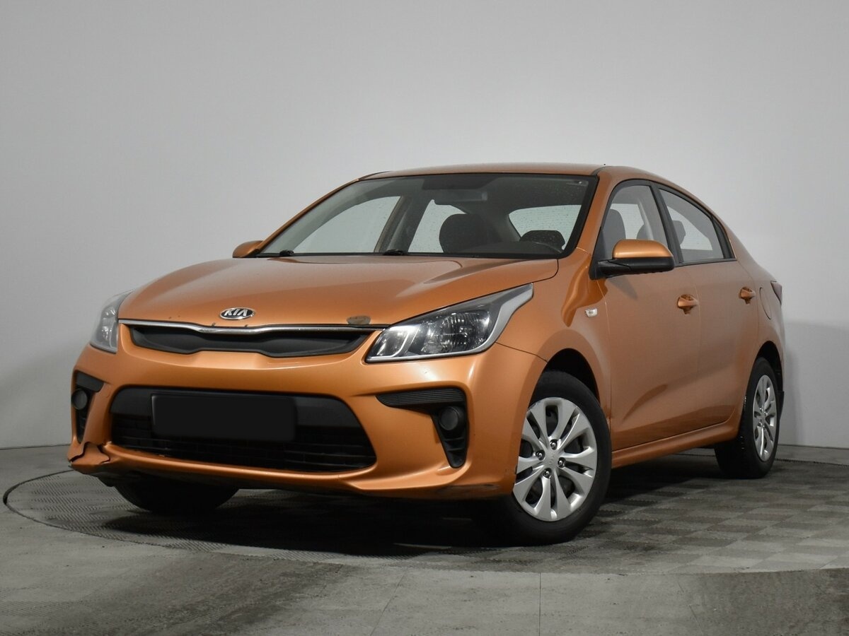 Kia Rio 2017 года с пробегом. Посмотреть фото