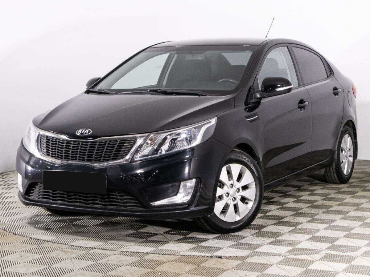 Kia Rio 2014 года с пробегом. Посмотреть фото