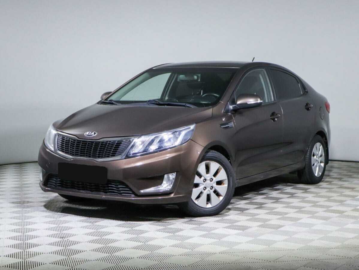 Kia Rio 2014 года с пробегом. Посмотреть фото