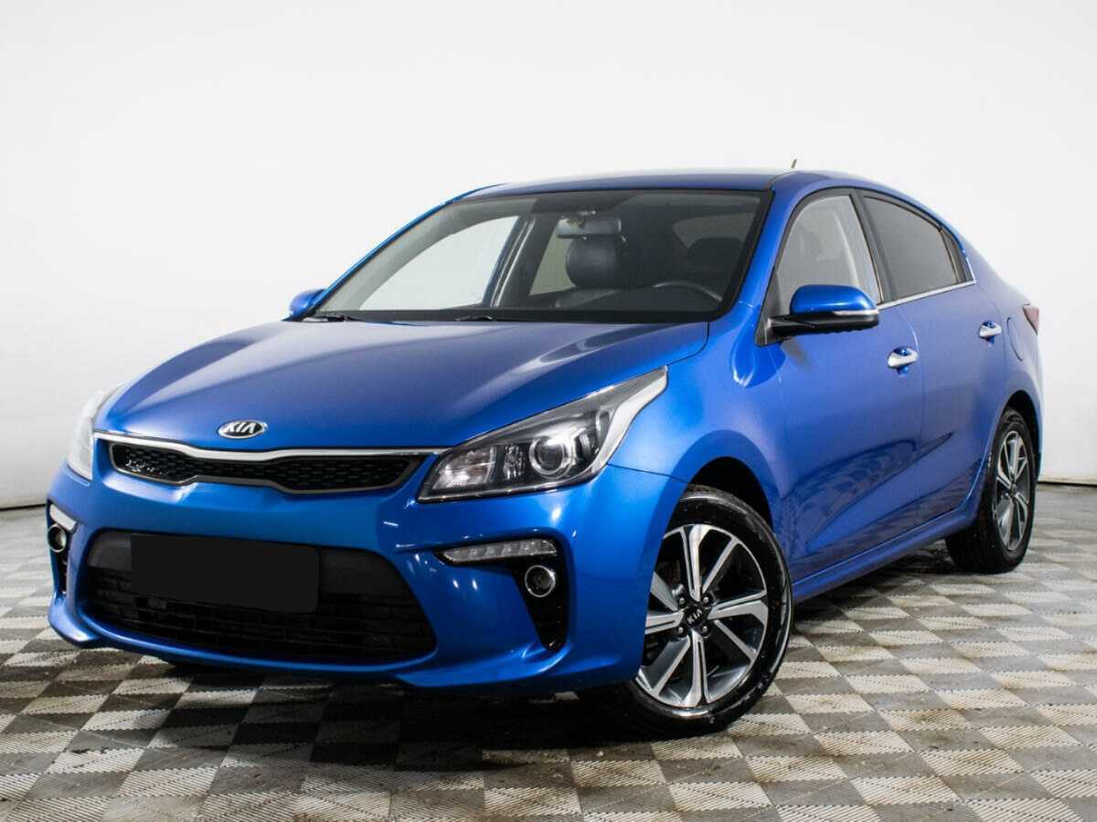 Kia Rio 2017 года с пробегом. Посмотреть фото
