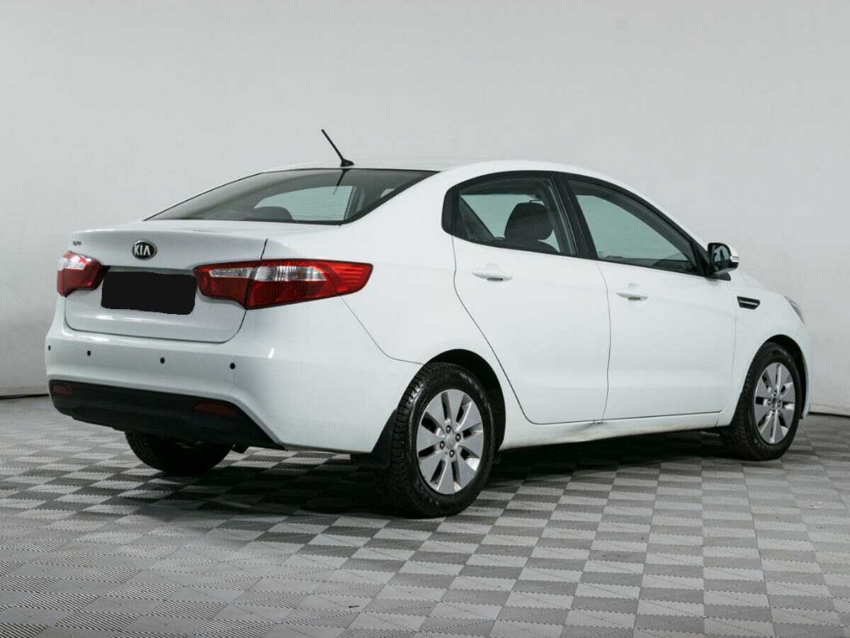 Kia Rio 2013 года с пробегом. Фото: #3