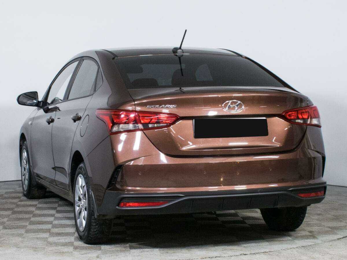 Hyundai Solaris 2021 года с пробегом. Фото: #6