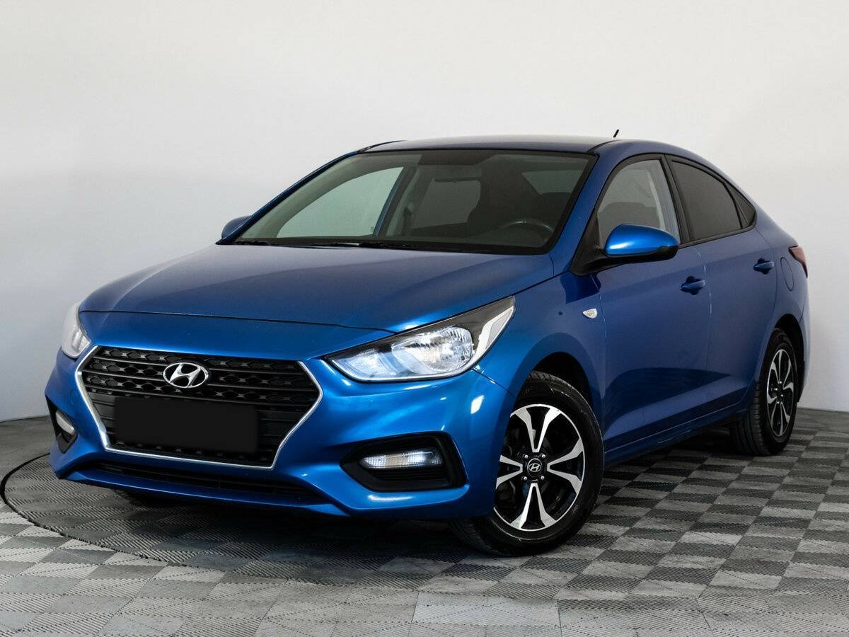 Hyundai Solaris 2018 года с пробегом. Посмотреть фото