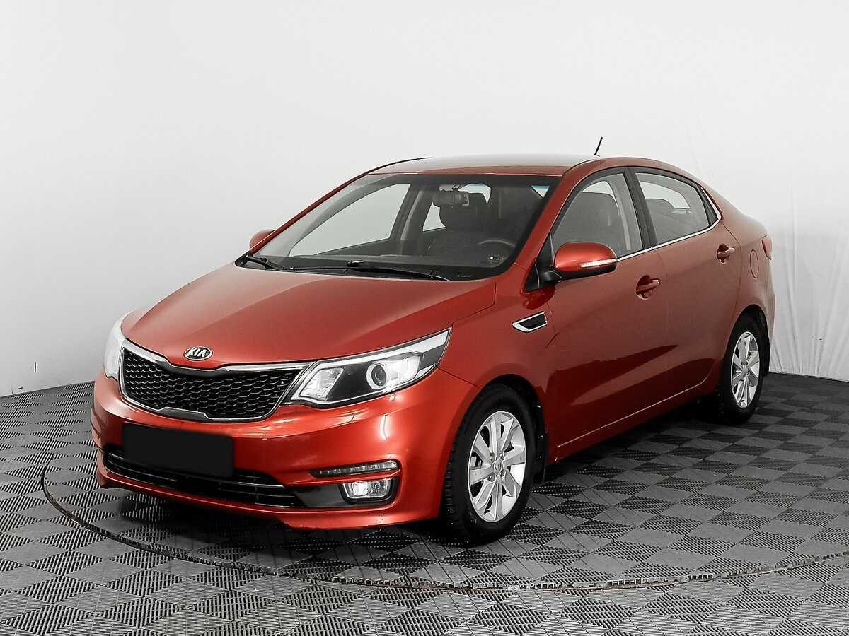 Kia Rio 2016 года с пробегом. Посмотреть фото