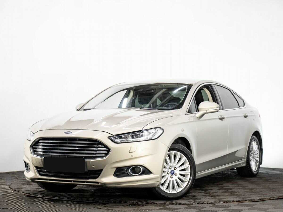 Ford Mondeo 2016 года с пробегом. Фото: #0