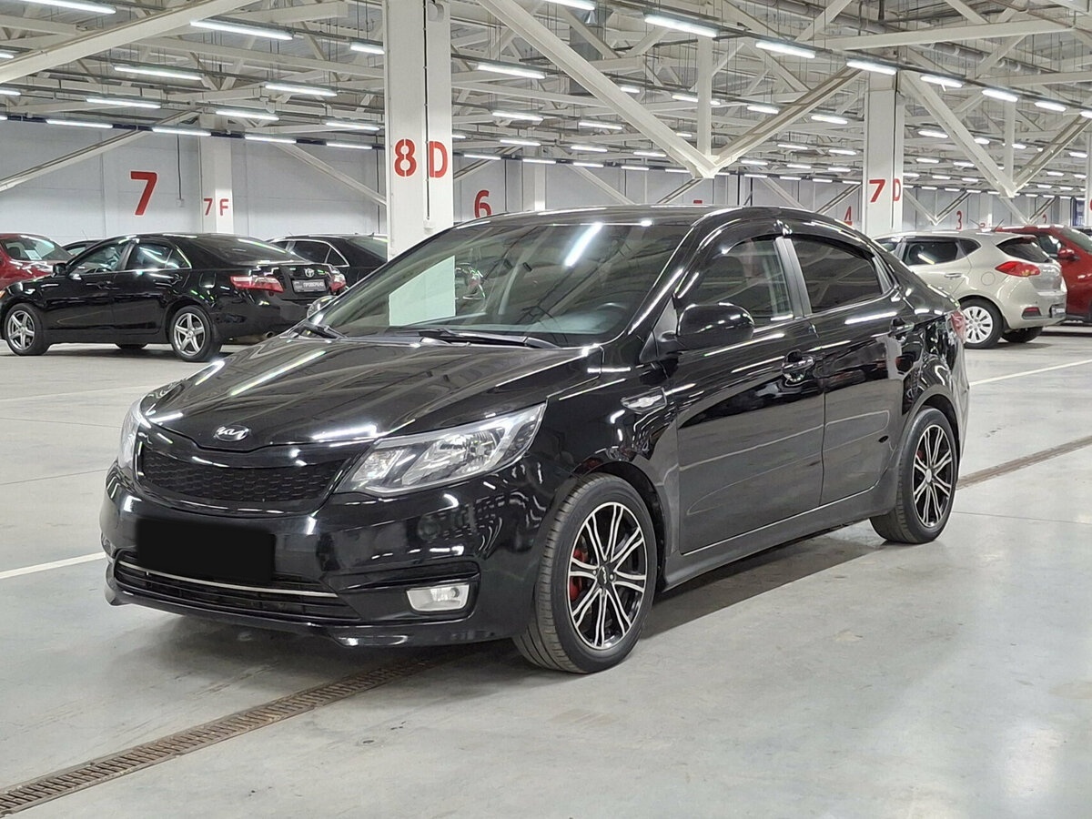 Kia Rio 2016 года с пробегом. Посмотреть фото