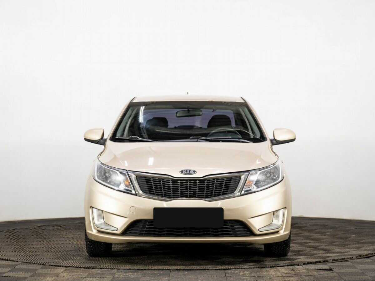 Kia Rio 2012 года с пробегом. Фото: #1