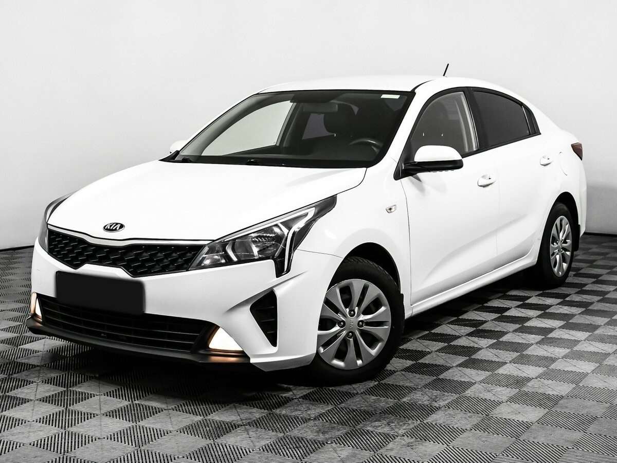 Kia Rio 2021 года с пробегом. Посмотреть фото