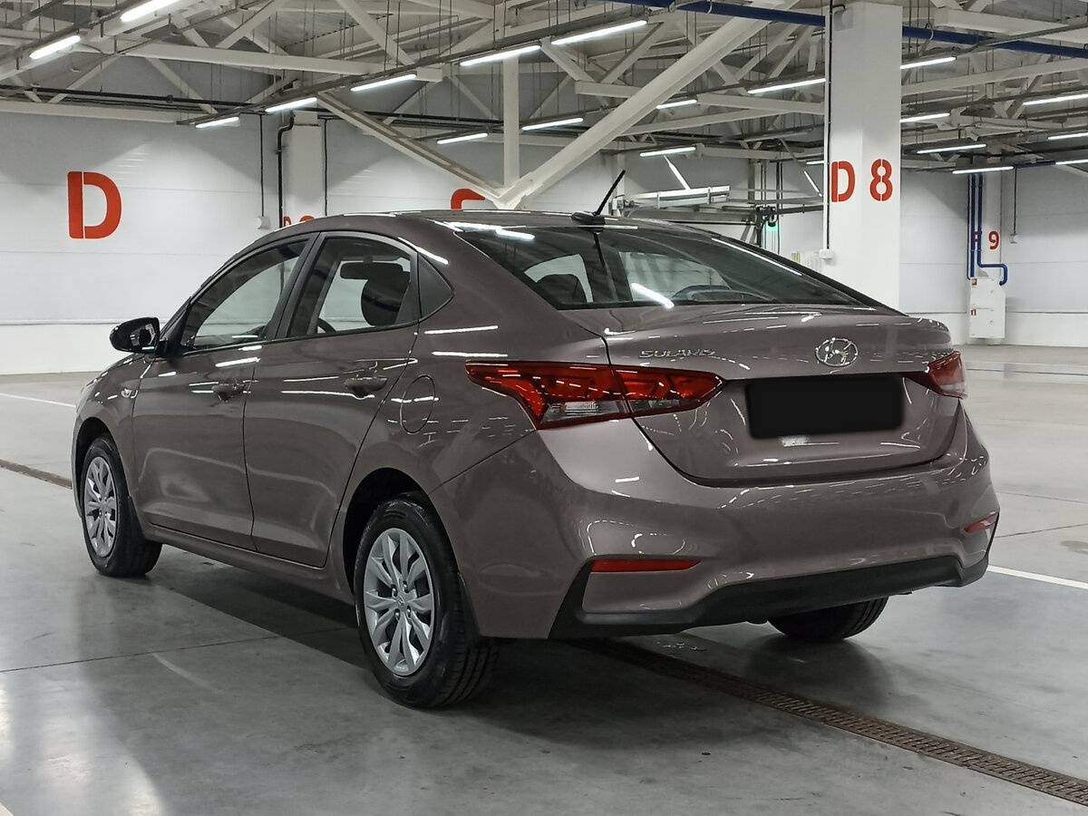 Hyundai Solaris 2019 года с пробегом. Фото: #6
