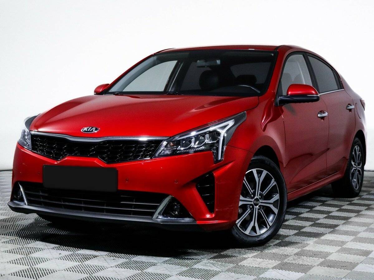 Kia Rio 2021 года с пробегом. Посмотреть фото