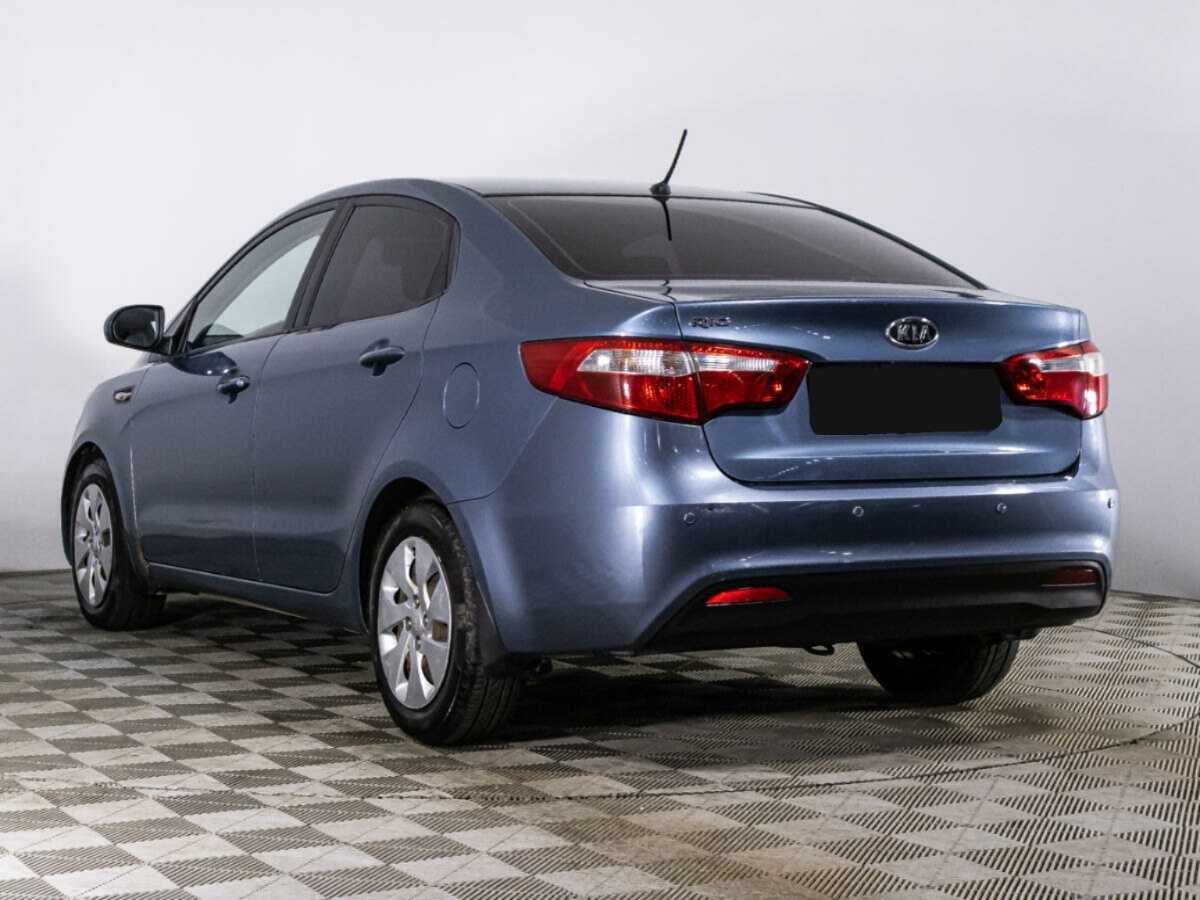 Kia Rio 2012 года с пробегом. Фото: #6